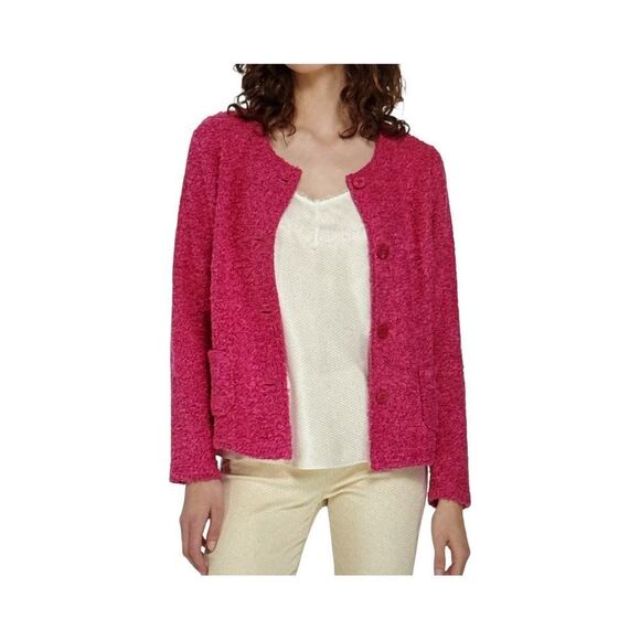 RABE RAVEN BOUCLE JACKET. - Picture 1 of 8